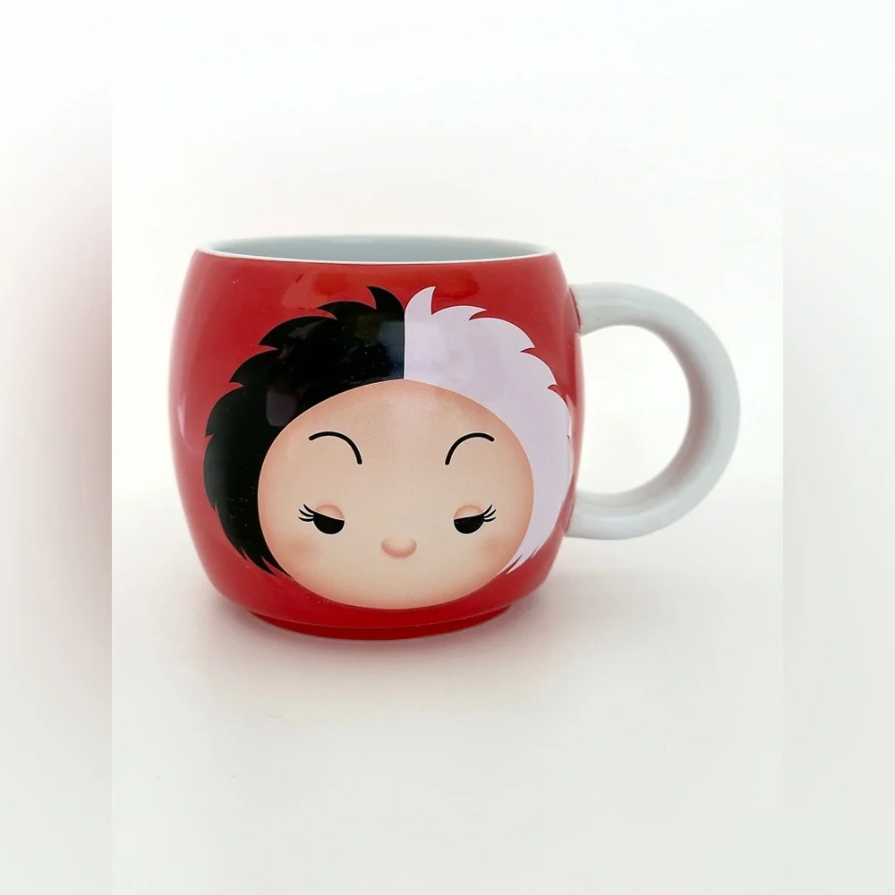 Disney‎ Cruella de Vil Tsum Tsum Mug 2014 Disneyana Collectible, Great Condition